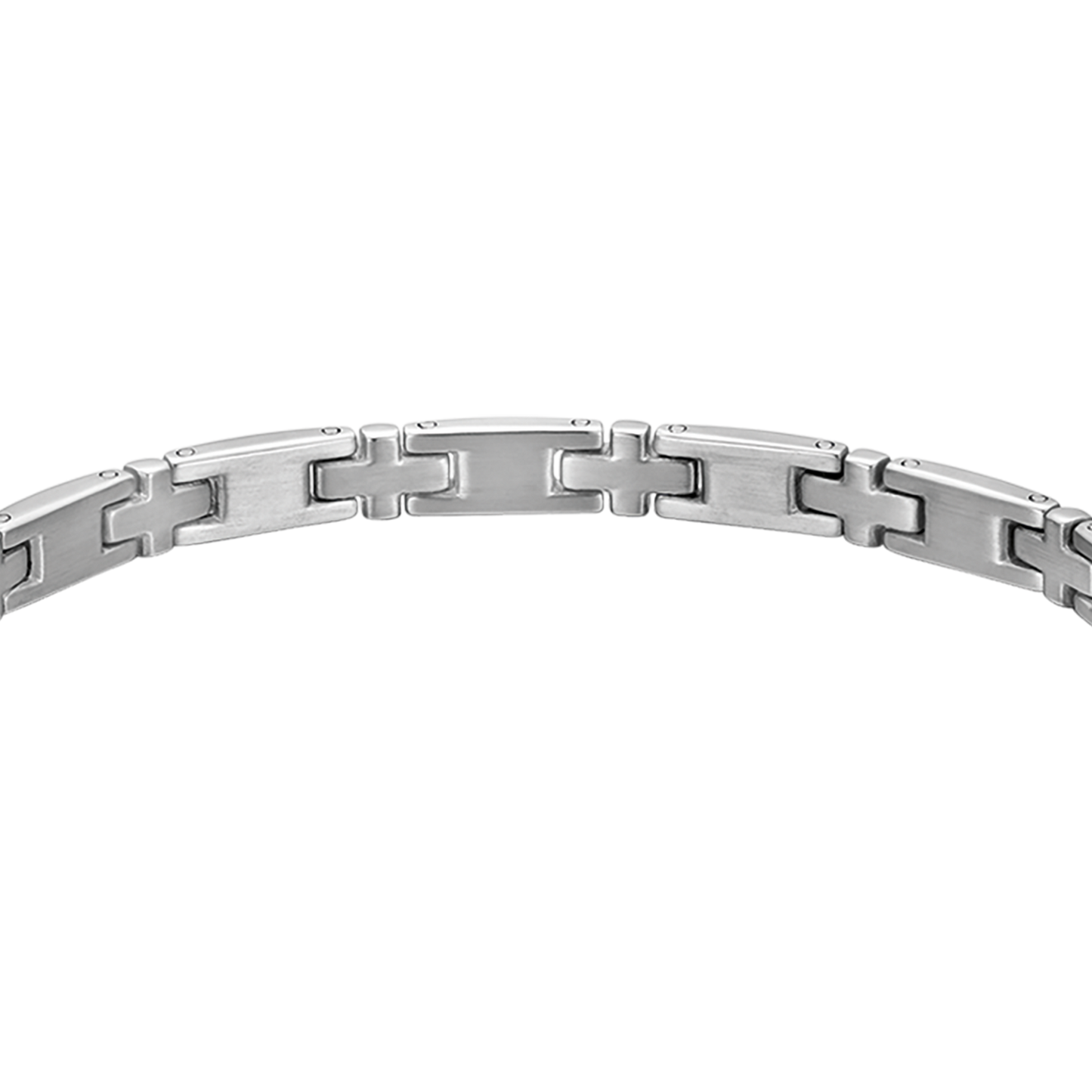 PULSERA DE ACERO ROSARIO PARA HOMBRES