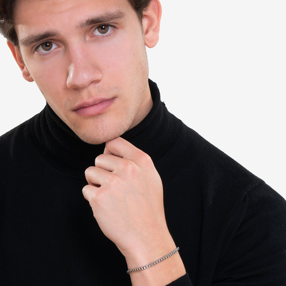 BRAZALETE DE ACERO PARA HOMBRE