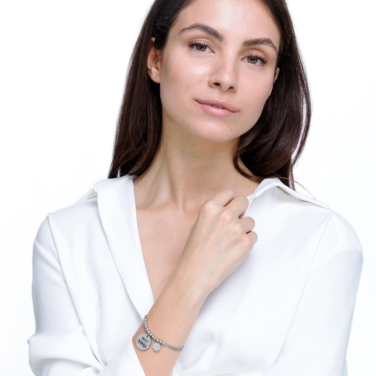 PULSERA DE ACERO SWEET MAMMA PARA MUJER