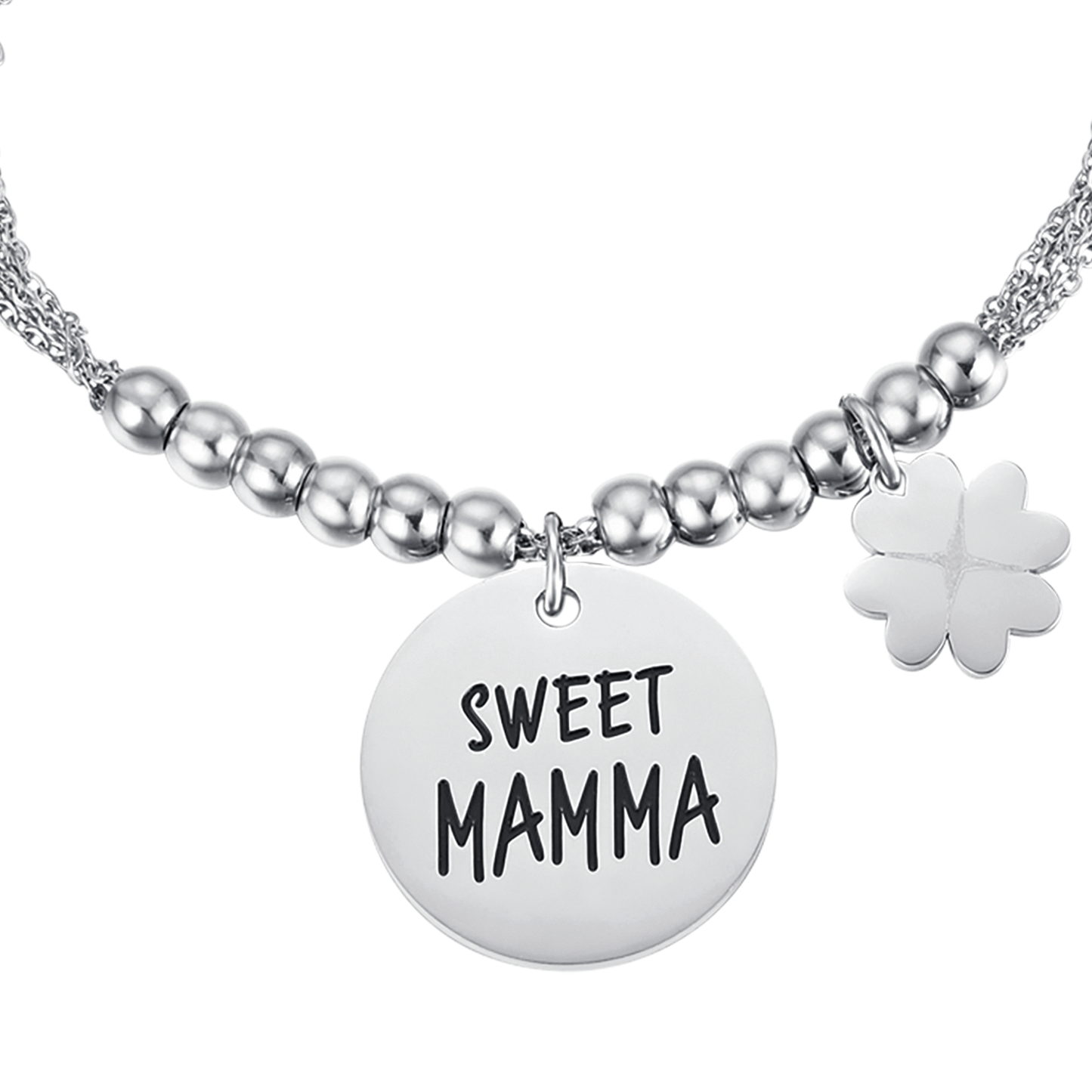 PULSERA DE ACERO SWEET MAMMA PARA MUJER
