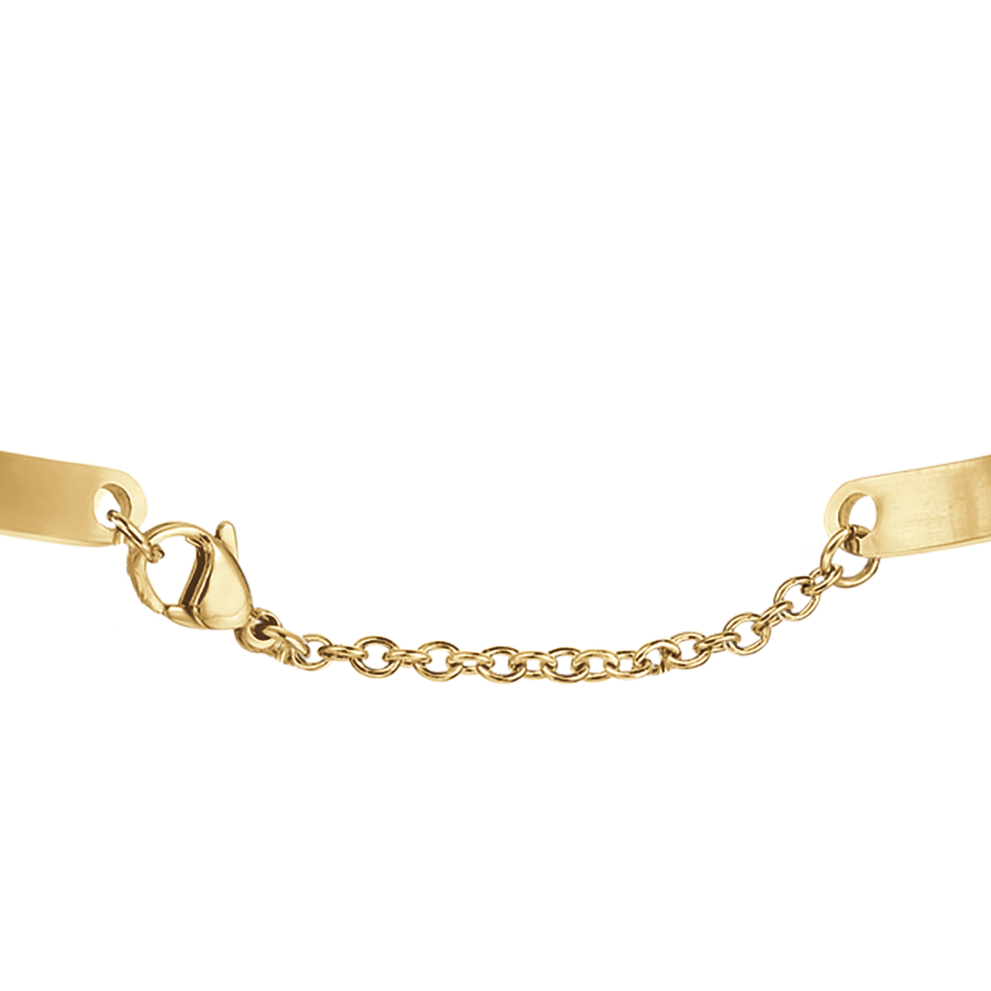 MAKE A WISH BRAZALETE DE ACERO DORADO PARA MUJER