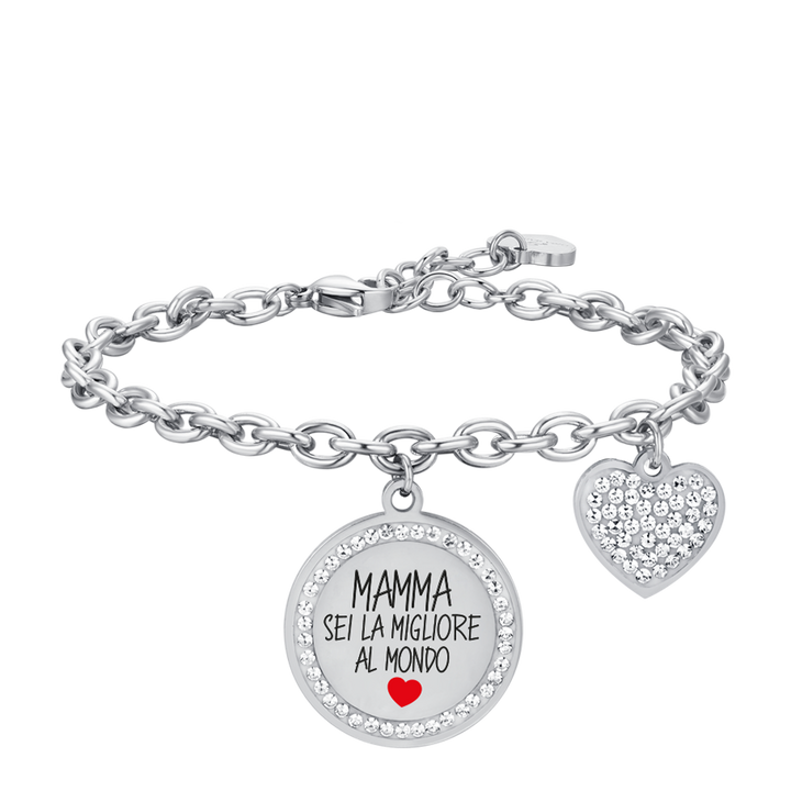 BRAZALETE DE ACERO PARA MUJER MUM ERES LA MEJOR DEL MUNDO
