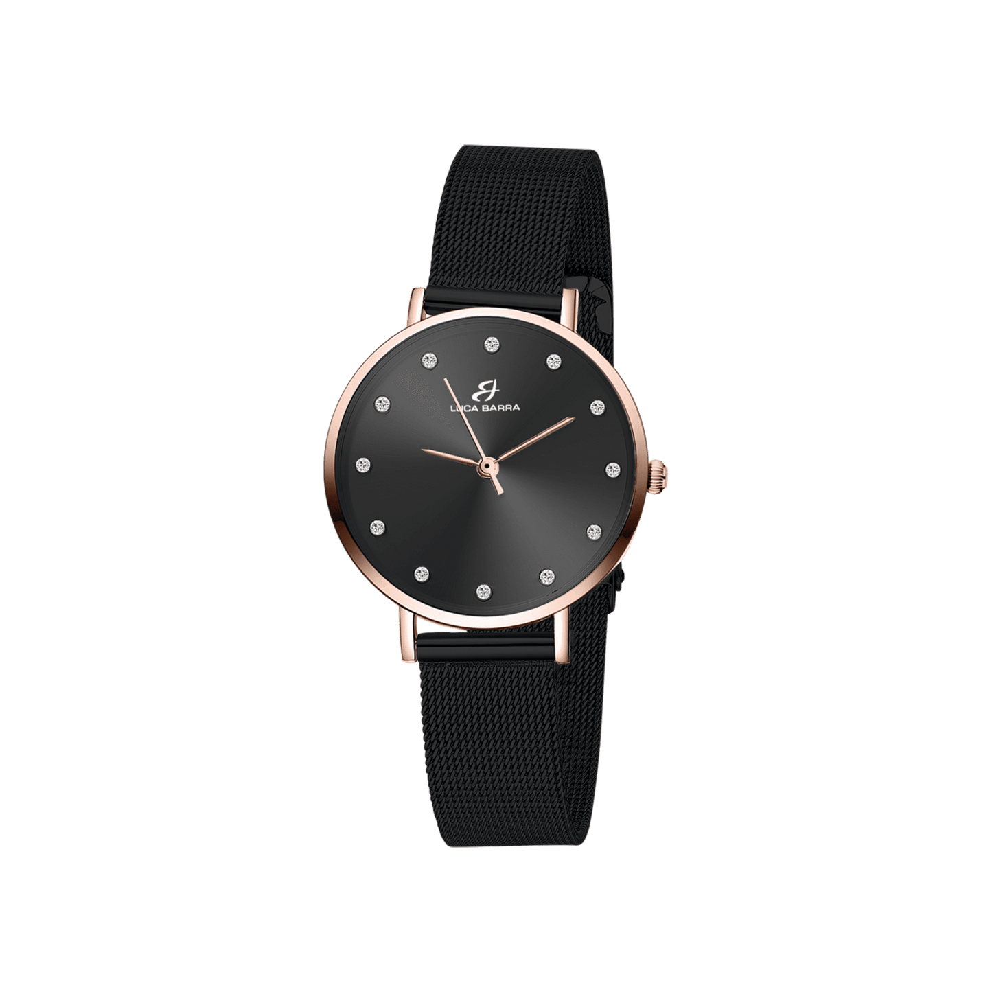 RELOJ DE MUJER CON CAJA DE ACERO ROSA