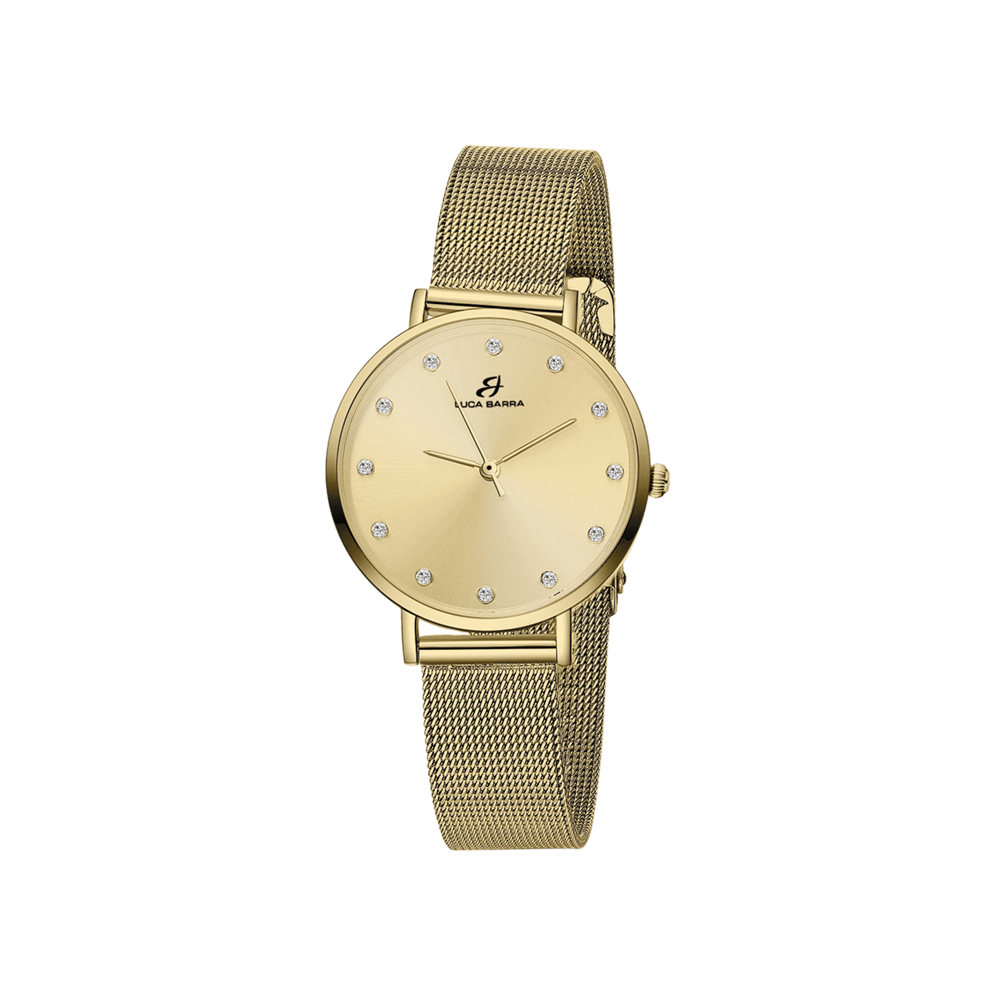 RELOJ DE MUJER CON CAJA DE ACERO ROSA