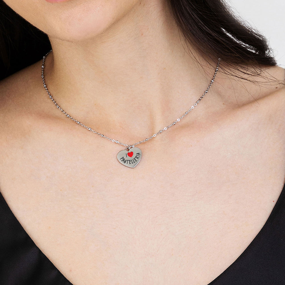 ME ENCANTA EL COLLAR DE ACERO DE PANTELLERIA PARA MUJER