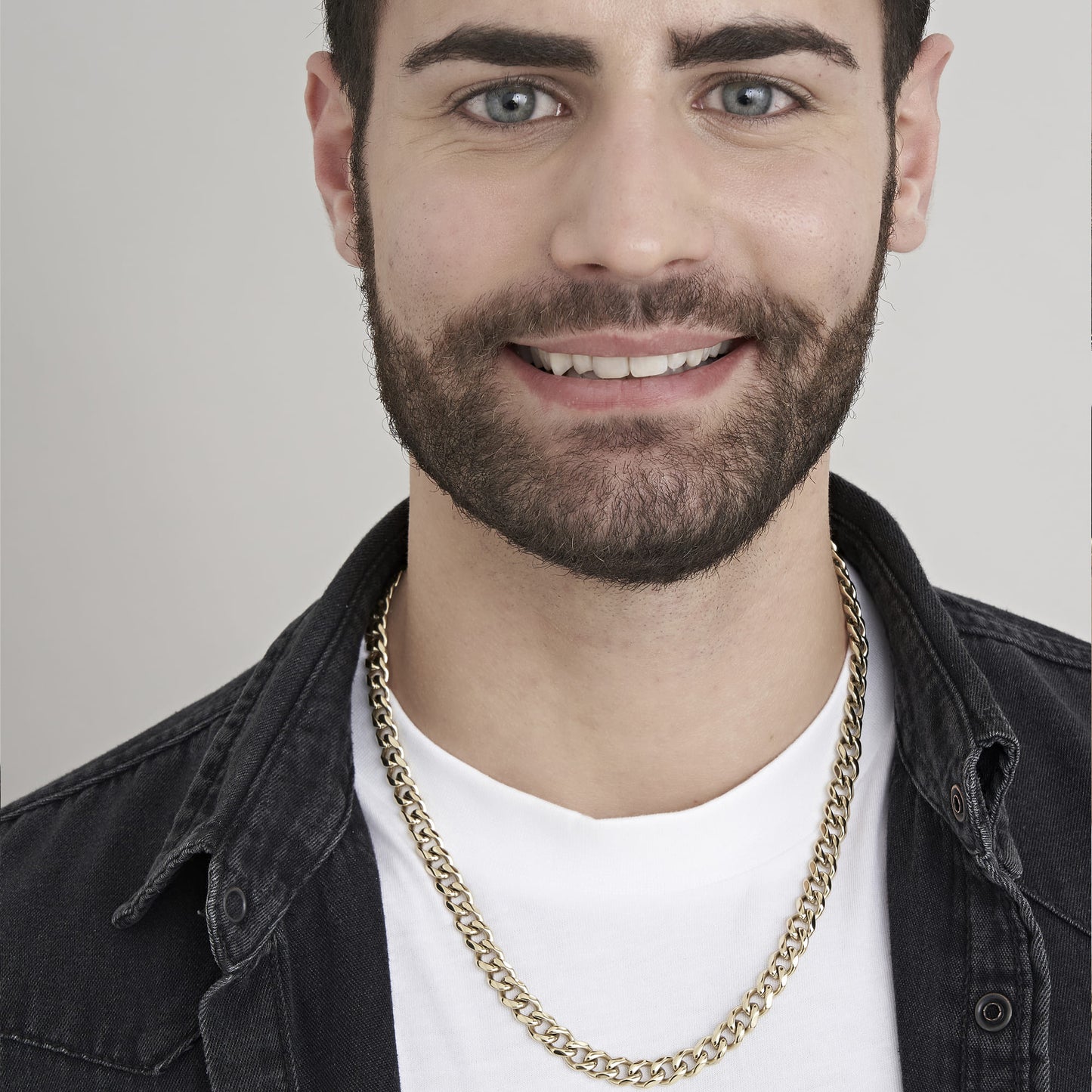 COLLAR DE ACERO PARA HOMBRES