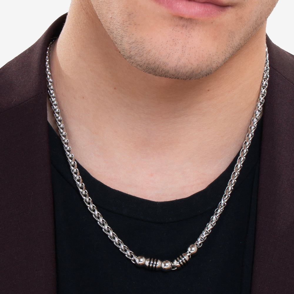 COLLAR DE ACERO PARA HOMBRES