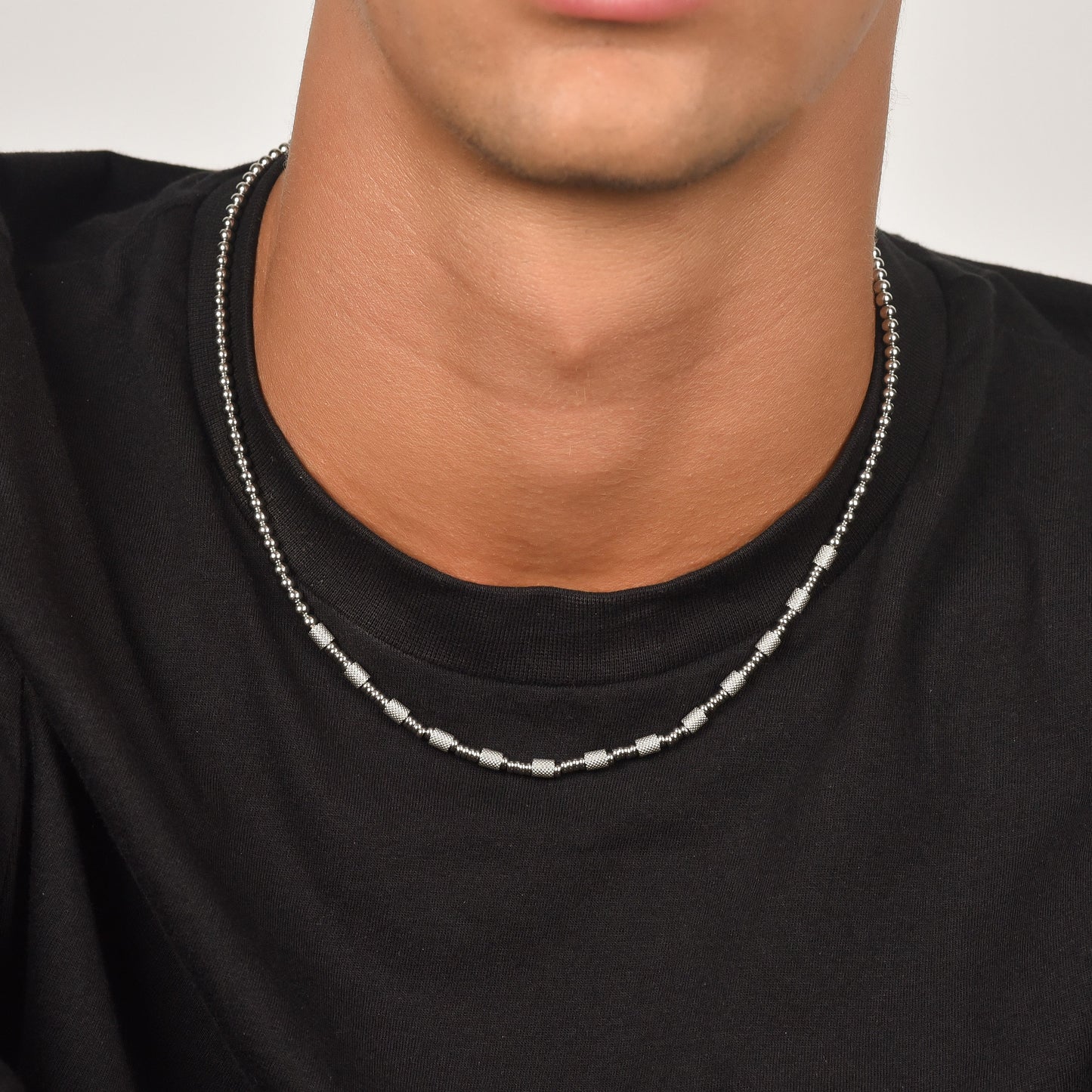 COLLAR DE ACERO PARA HOMBRES