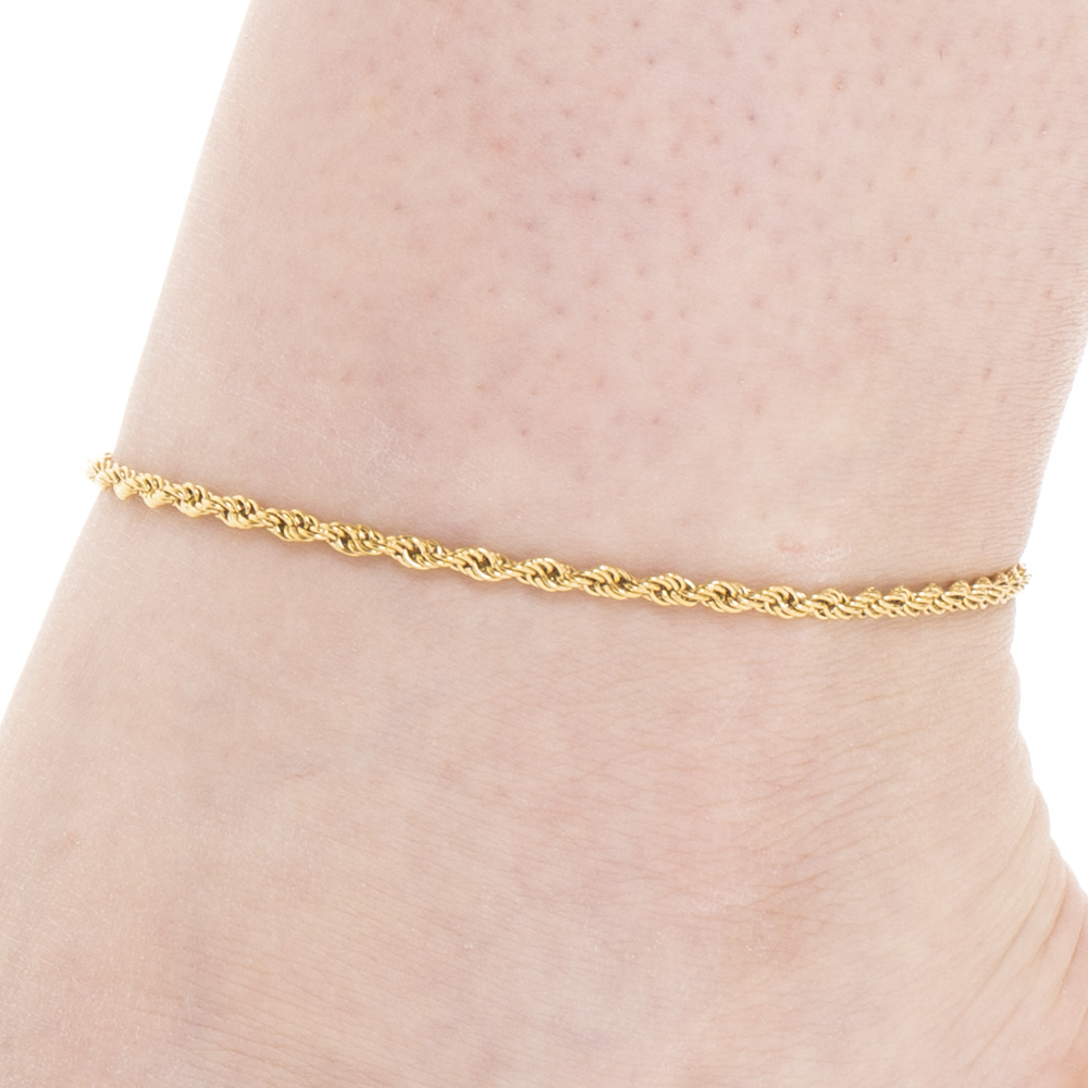 CAVIGLIERA DONNA IN ACCIAIO IP GOLD