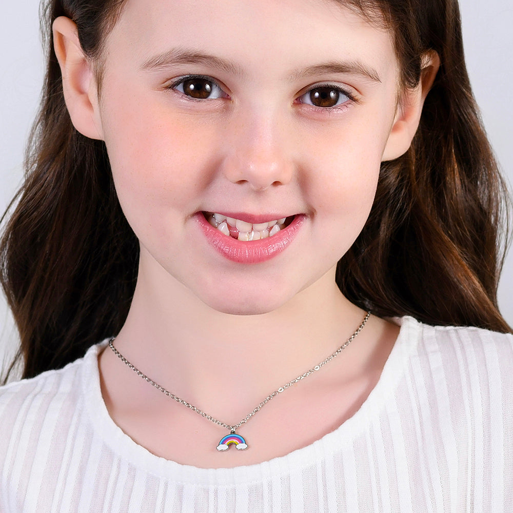COLLAR RAINBOW STEEL GIRL
