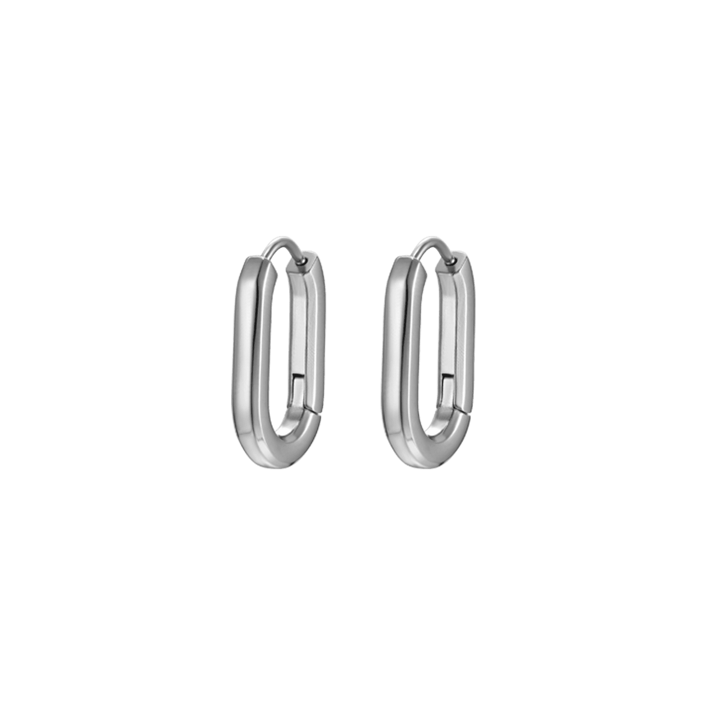 PENDIENTES DE ACERO PARA MUJER