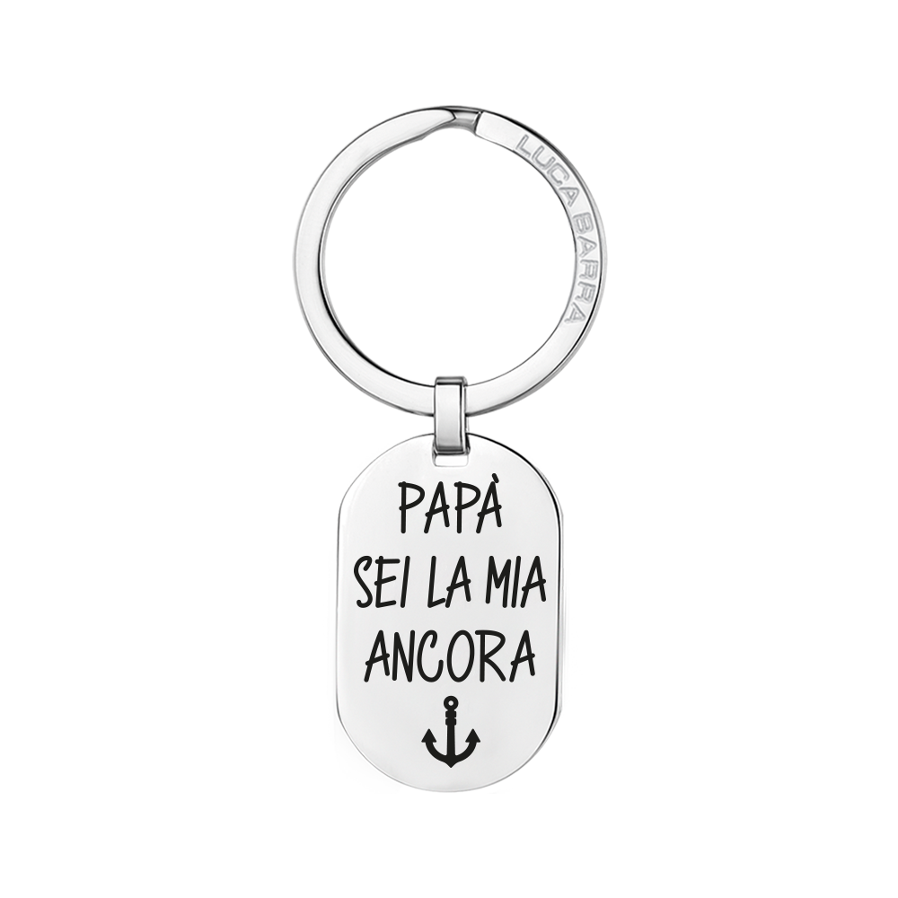 LLAVERO HOMBRE DE ACERO PAPA ERES MI ANCLA