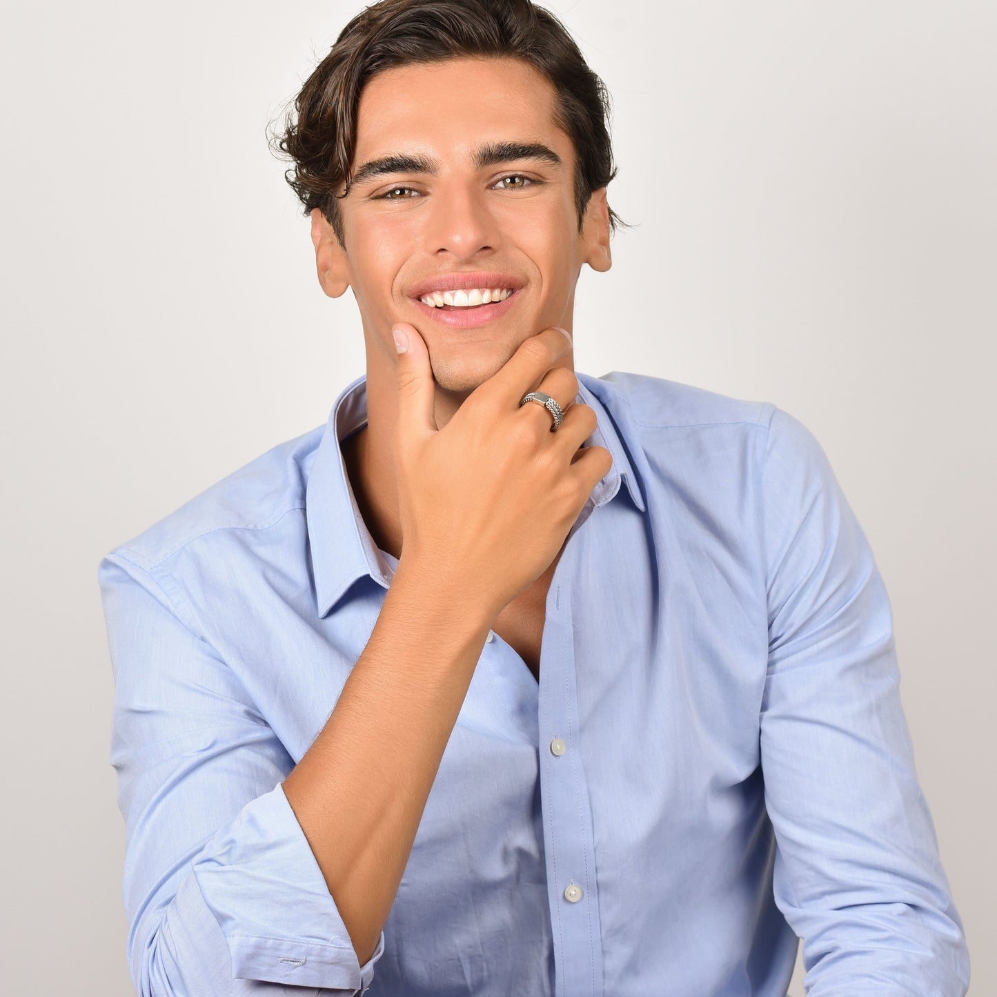 ANILLO HOMBRE DE ACERO
