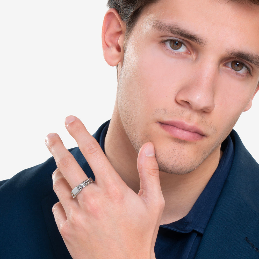 ANILLO HOMBRE DE ACERO