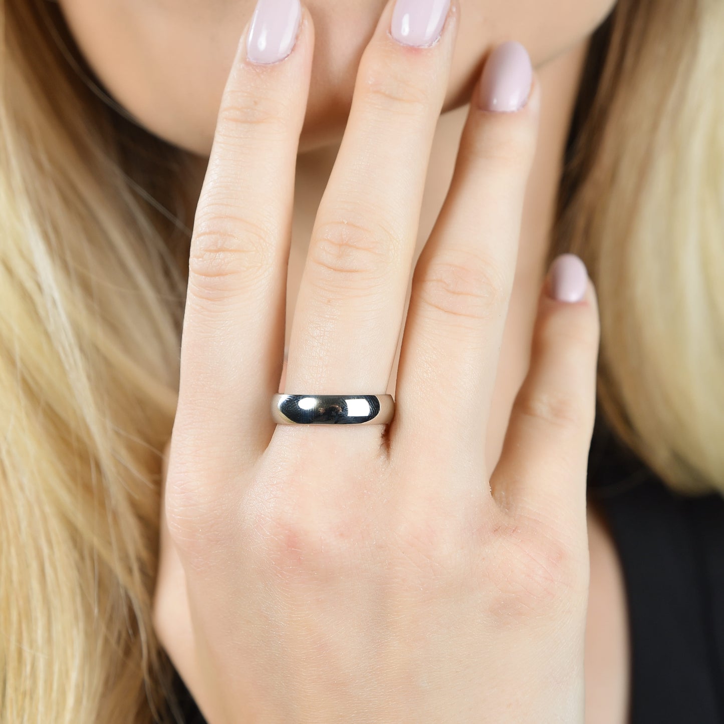 ANILLO DE ACERO PARA HOMBRES Y MUJERES