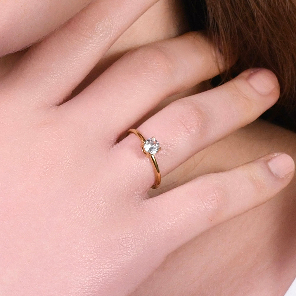 ANELLO DONNA IN ACCIAIO