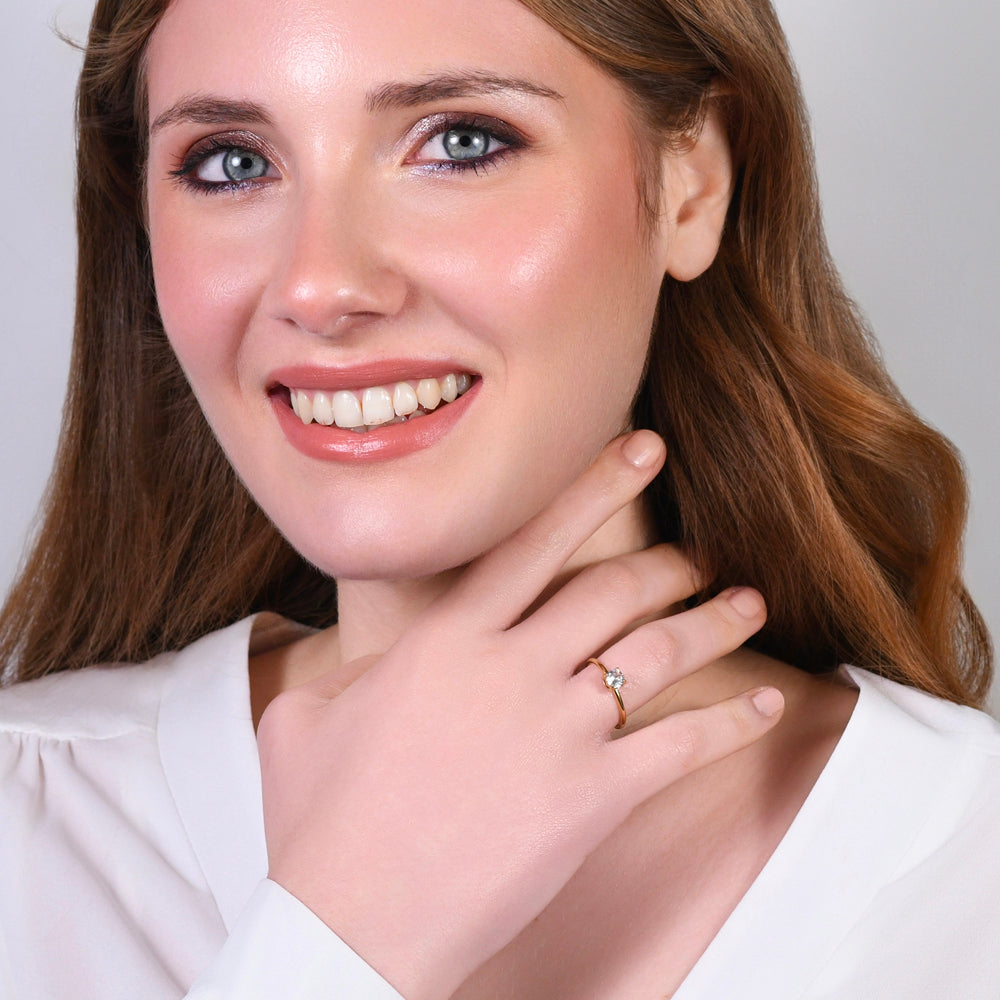 ANELLO DONNA IN ACCIAIO