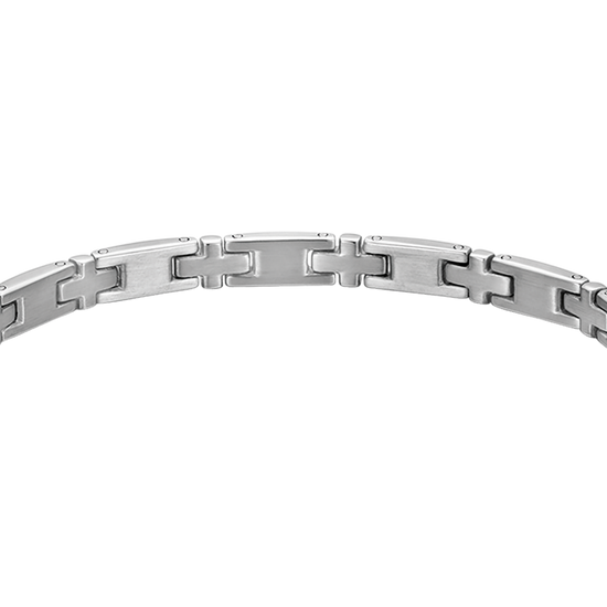 PULSERA DE ACERO ROSARIO PARA HOMBRES