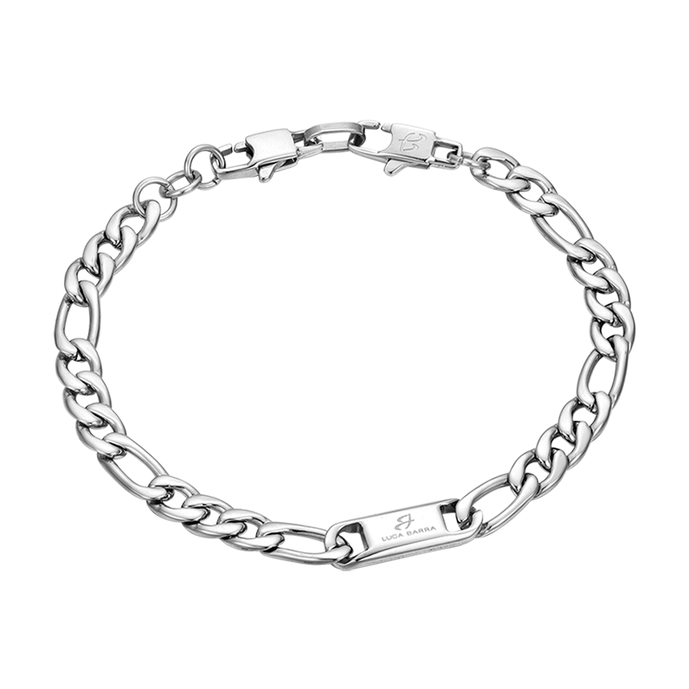 PULSERA DE CADENA DE ACERO PARA HOMBRE Luca Barra