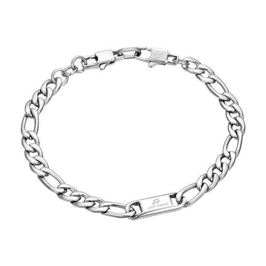 PULSERA DE CADENA DE ACERO PARA HOMBRE Luca Barra