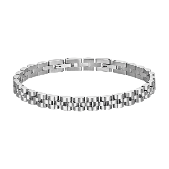 PULSERA DE ACERO PARA HOMBRE CON MOTIVO CENTRAL
