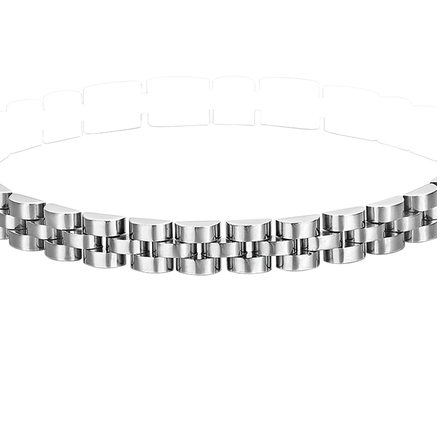 PULSERA DE ACERO PARA HOMBRE CON MOTIVO CENTRAL