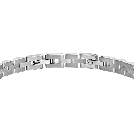 PULSERA DE ACERO PARA HOMBRE CON MOTIVO CENTRAL