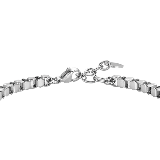 PULSERA DE ACERO PARA HOMBRE CON PLACA PERSONALIZABLE
