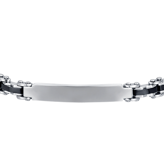 PULSERA DE ESLABONES DE ACERO PARA HOMBRE