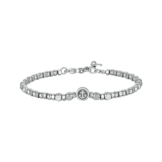 PULSERA DE ACERO PARA HOMBRE CON ELEMENTO DE ANCLA