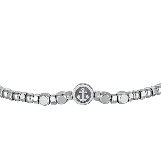 PULSERA DE ACERO PARA HOMBRE CON ELEMENTO DE ANCLA