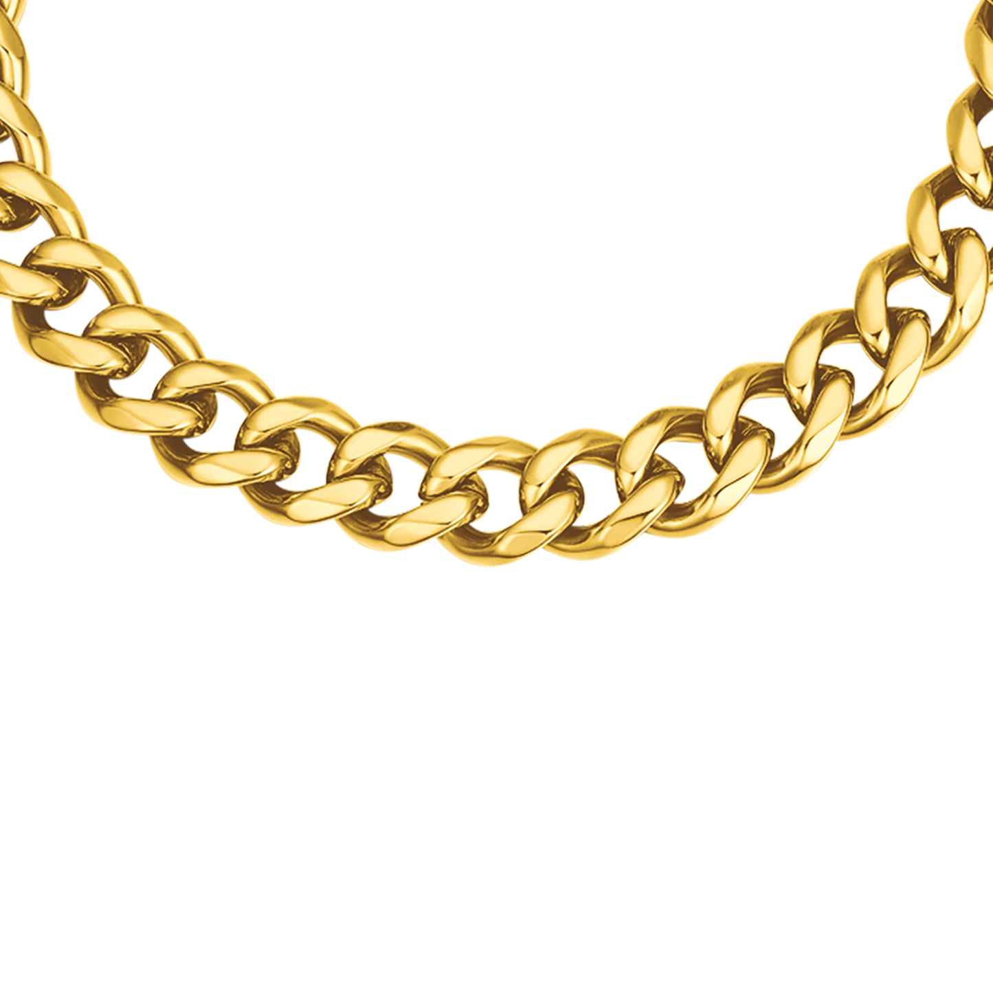 PULSERA DE ACERO CON CADENA DE PLATA PARA HOMBRES