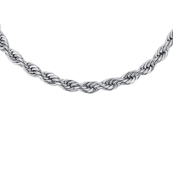 BRAZALETE DE ACERO DE ESLABONES FINOS PARA HOMBRE