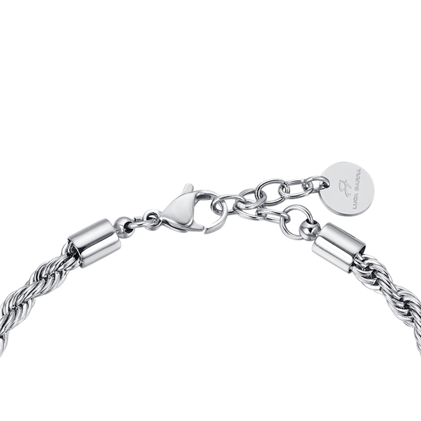 BRAZALETE DE ACERO DE ESLABONES FINOS PARA HOMBRE