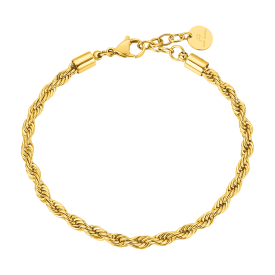 BRAZALETE DE ACERO DE ESLABONES FINOS PARA HOMBRE