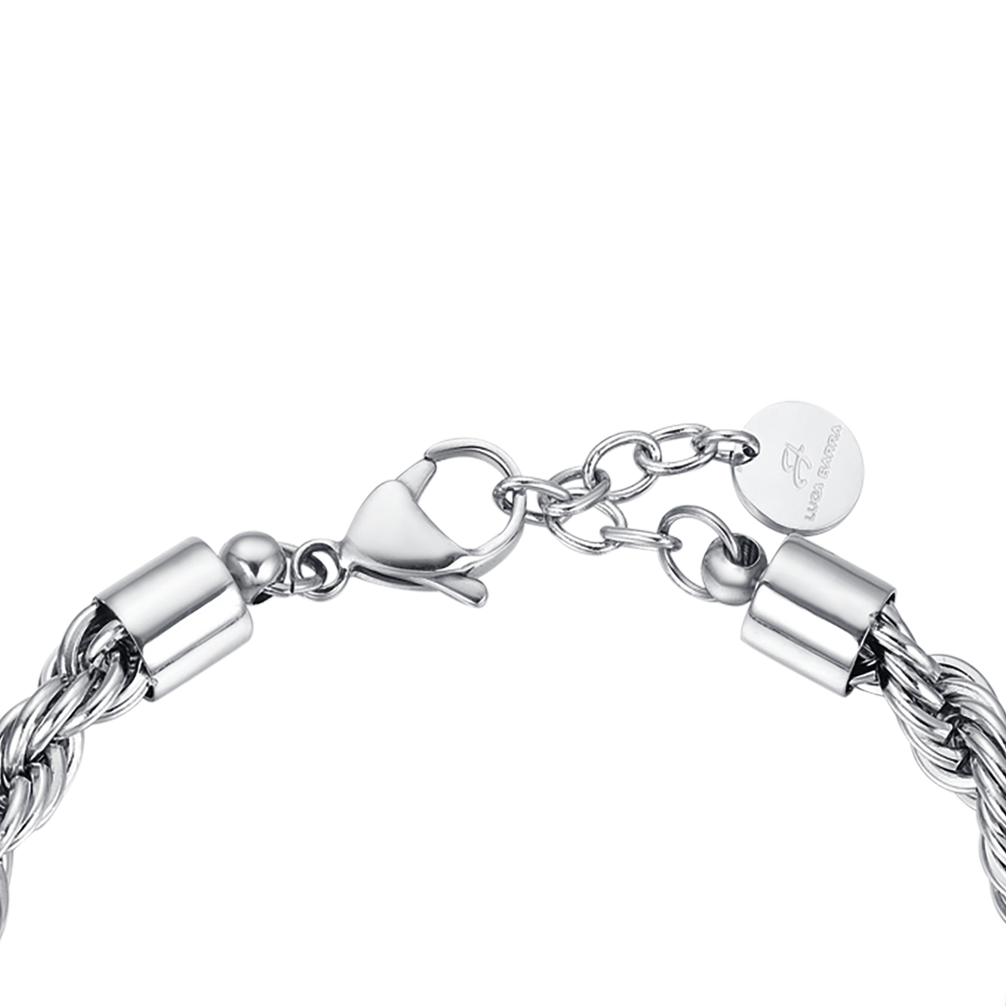 PULSERA DE MALLA DE ACERO PARA HOMBRES