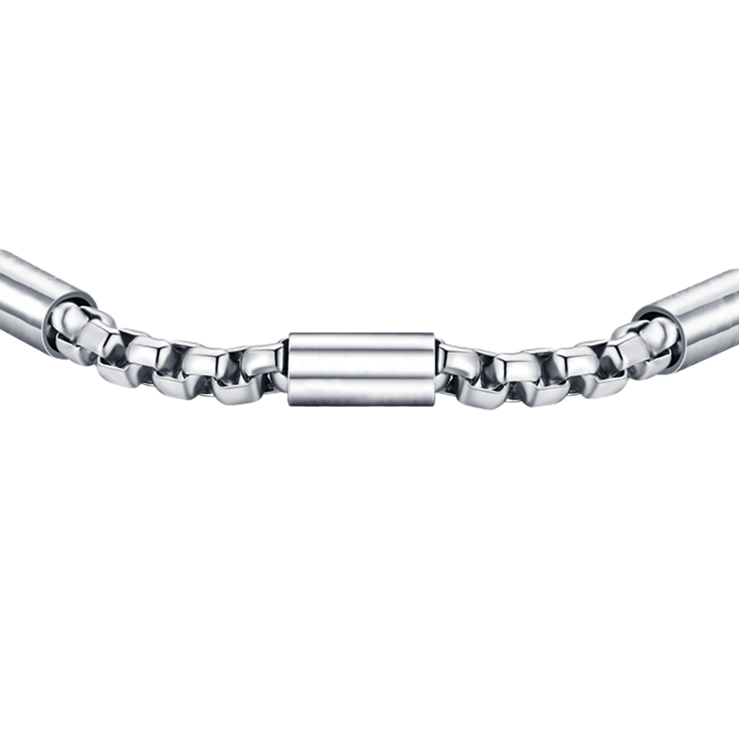 BRAZALETE DE ACERO PARA HOMBRE CON ELEMENTOS DE ACERO
