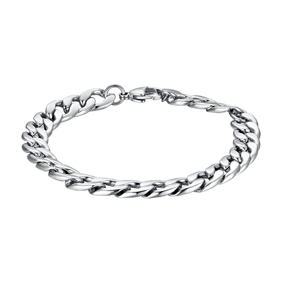 PULSERA DE MALLA DE ACERO PARA HOMBRE