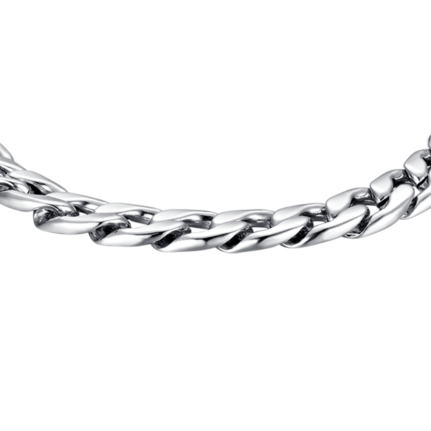 PULSERA DE MALLA DE ACERO PARA HOMBRE