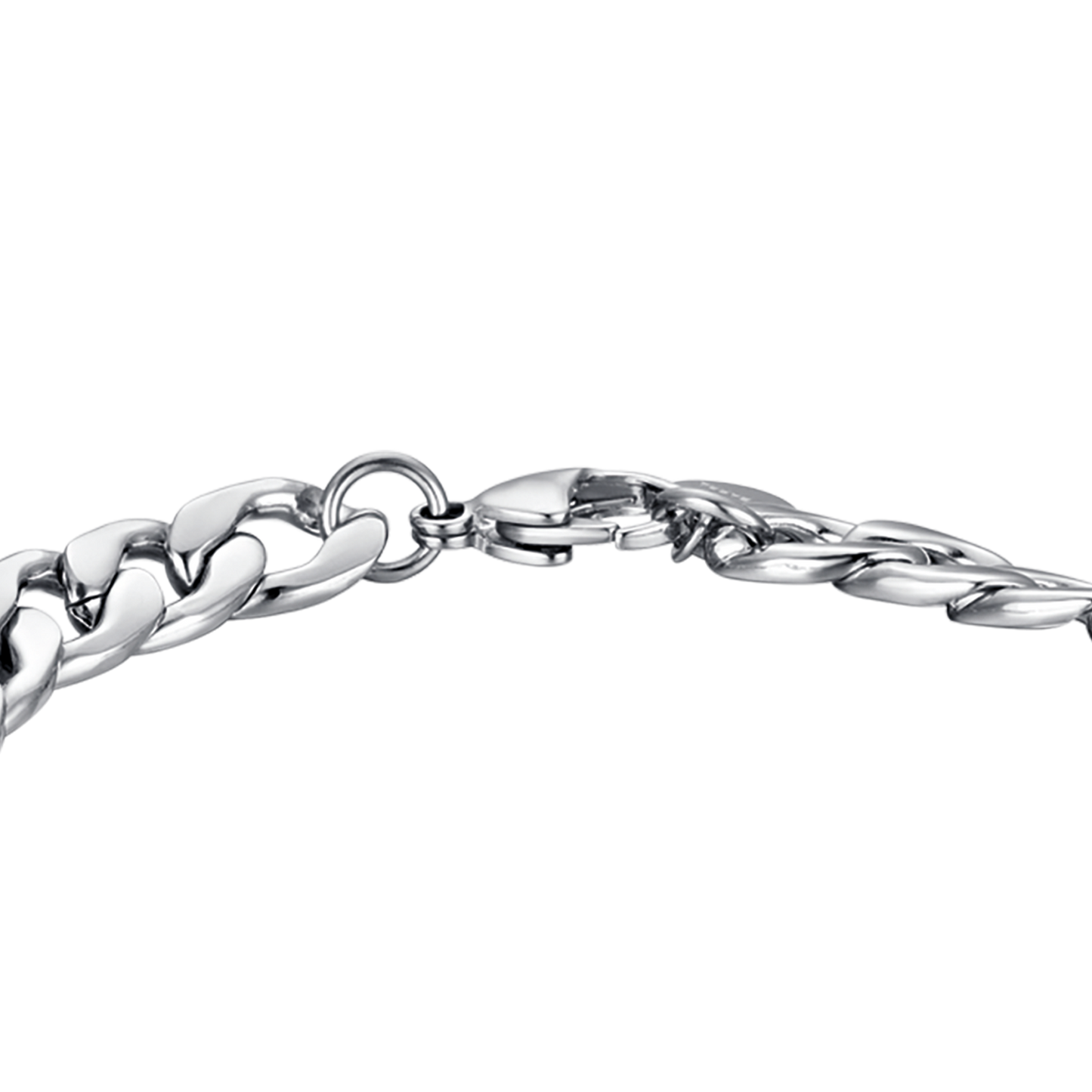 PULSERA DE MALLA DE ACERO PARA HOMBRE