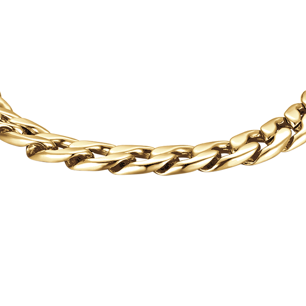 PULSERA DE MALLA DE ACERO PARA HOMBRE