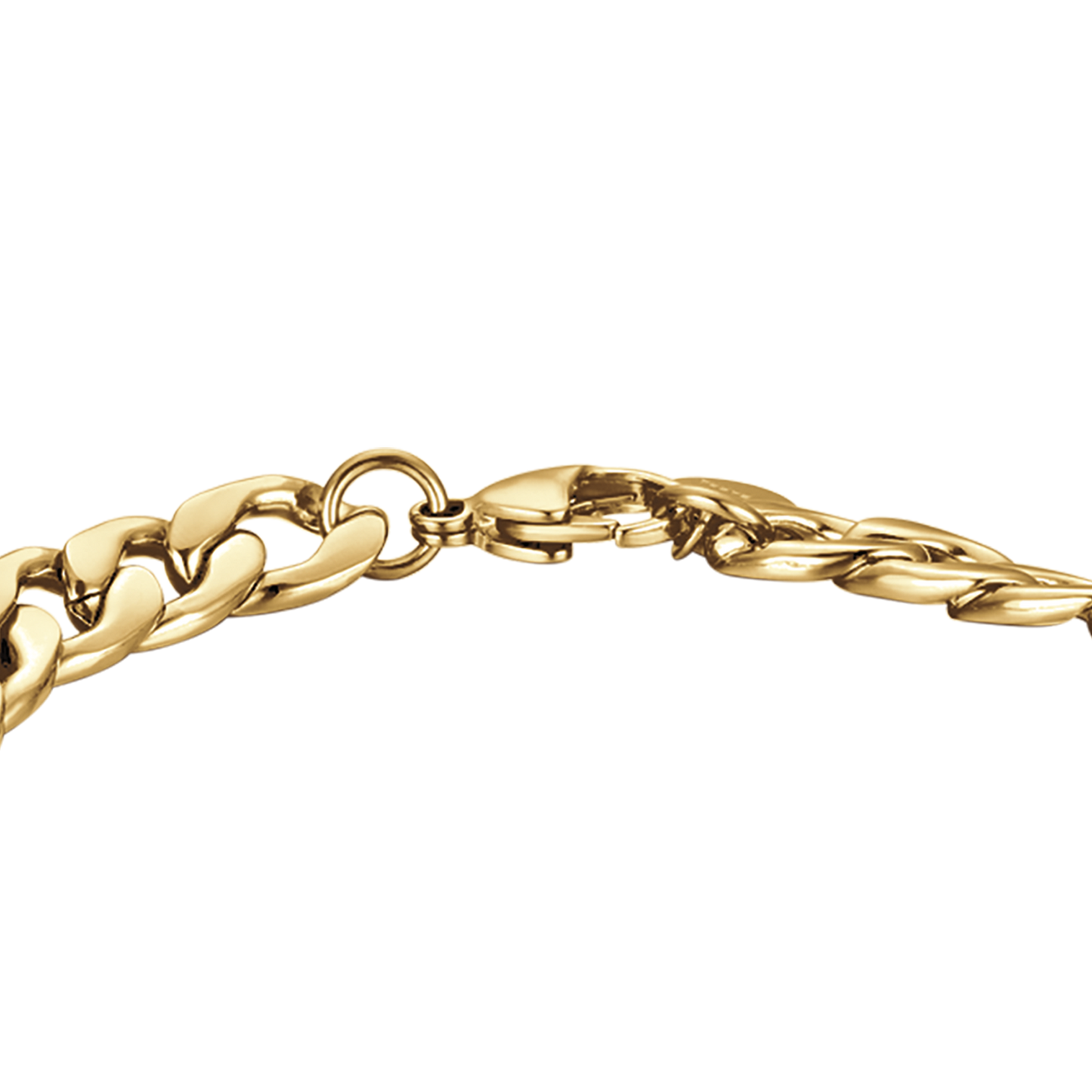 PULSERA DE MALLA DE ACERO PARA HOMBRE