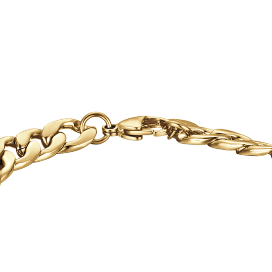 PULSERA DE MALLA DE ACERO PARA HOMBRE
