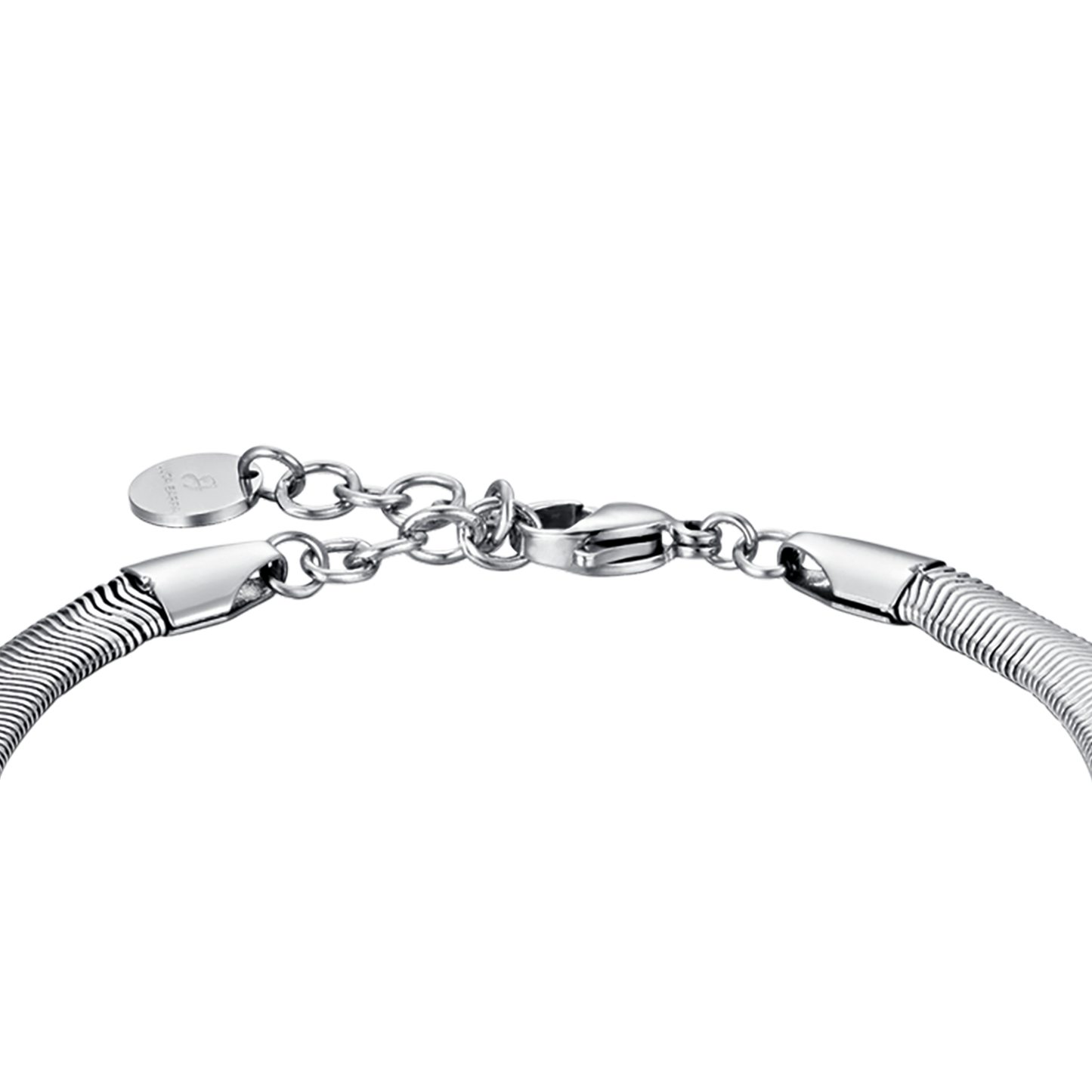 PULSERA DE ACERO PARA HOMBRE CON MALLA FINA