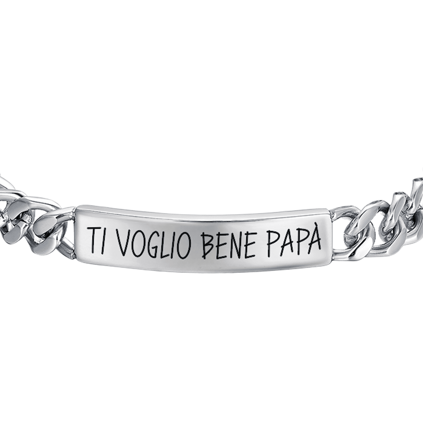 BRAZALETE HOMBRE DE ACERO TE QUIERO PAPI
