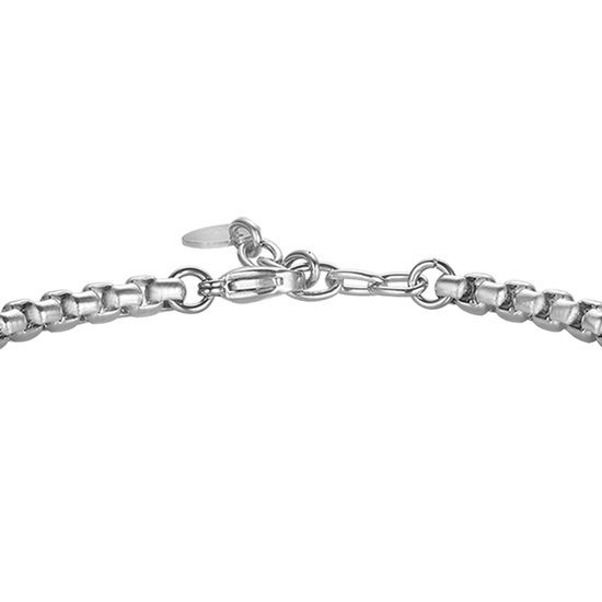 PULSERA DE ACERO PARA HOMBRE THANK MAESTRO CON PLACA