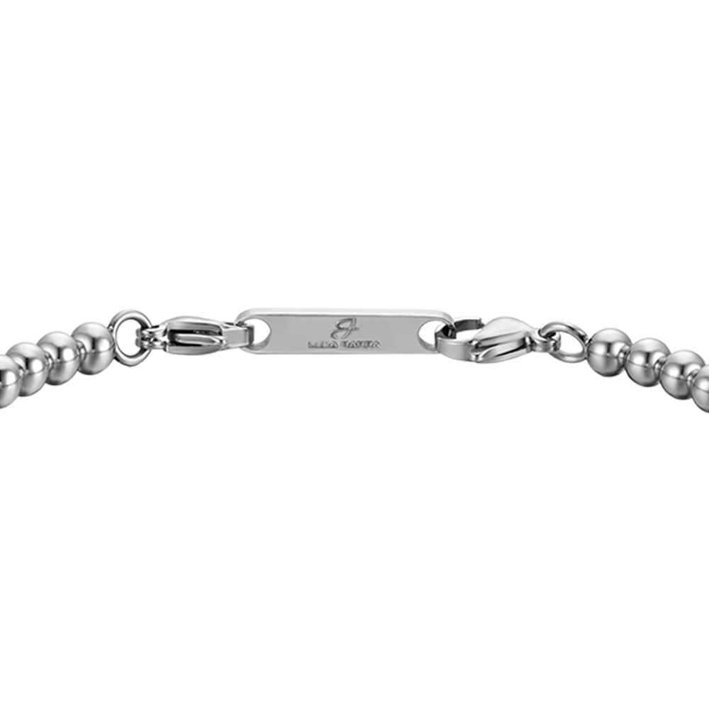 PULSERA DE ACERO PARA HOMBRE CON PIEDRAS DE TURQUESA