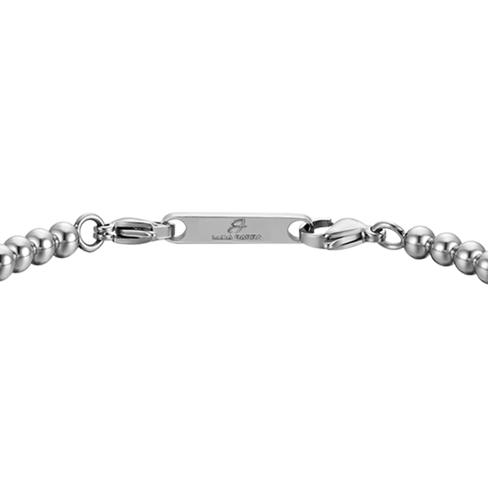 PULSERA DE ACERO PARA HOMBRE CON PIEDRAS DE TURQUESA