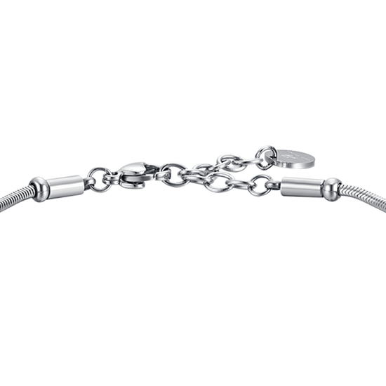 PULSERA DE ACERO PARA HOMBRE CON PIEDRA AZUL