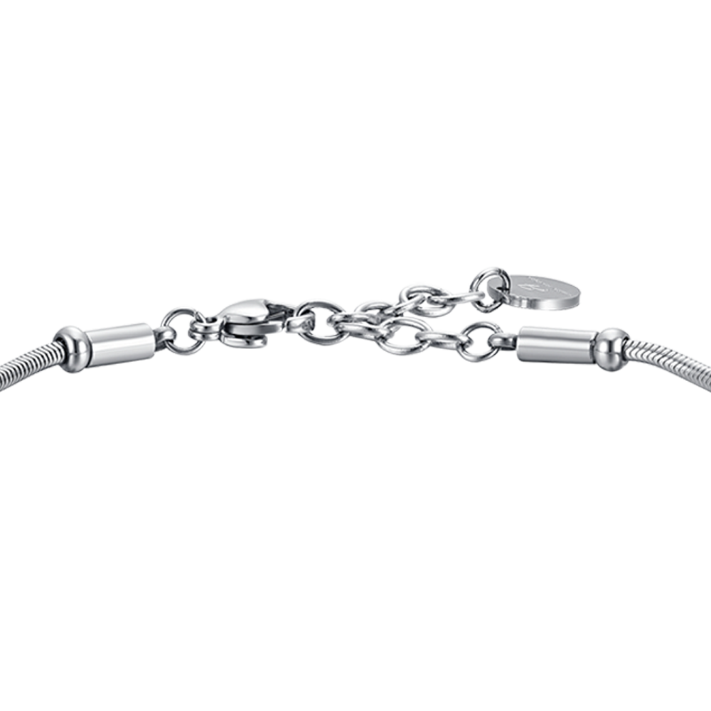 PULSERA DE ACERO PARA HOMBRE CON PIEDRAS OJO DE TIGRE